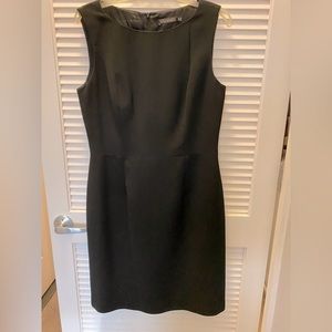 Tahari black sheath dress